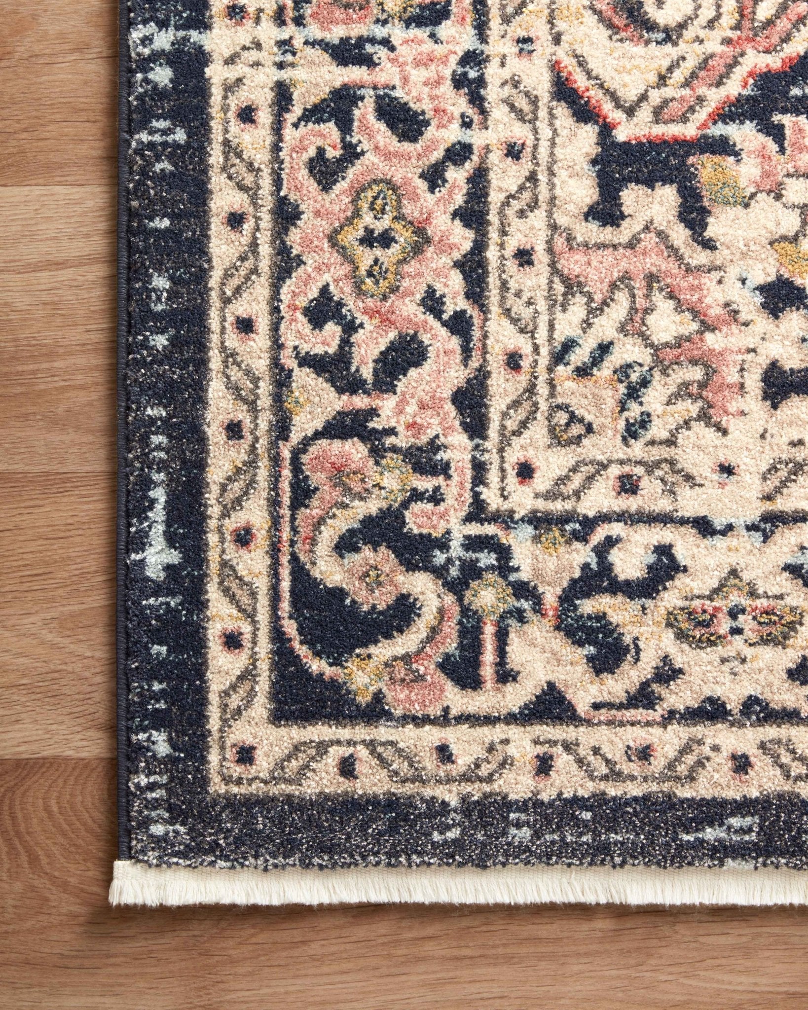 Magnolia Home By Joanna Gaines x Loloi Graham Coral / Navy Rug