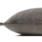 Magnolia Home by Joanna Gaines x Loloi Jett PMH0063 Grey 22'' x 22'' Cover Only Pillow