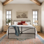 Magnolia Home by Joanna Gaines x Loloi P1153 Navy / Coffee 18" x 18" Cover Only Pillow