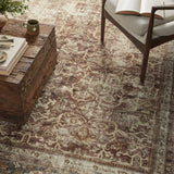 Magnolia Home by Joanna Gaines x Loloi Sinclair Rust / Lagoon Rug