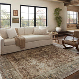 Magnolia Home by Joanna Gaines x Loloi Sinclair Rust / Lagoon Rug
