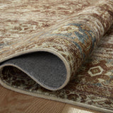 Magnolia Home by Joanna Gaines x Loloi Sinclair Rust / Lagoon Rug