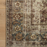 Magnolia Home by Joanna Gaines x Loloi Sinclair Rust / Lagoon Rug