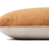 Magnolia Home by Joanna Gaines x Loloi Spice / Natural 13'' x 35'' Cover Only Pillow