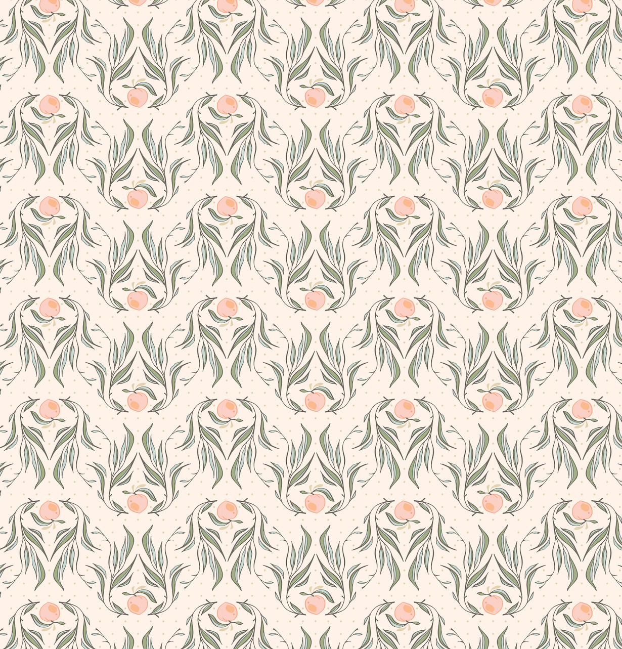 Mia Wallpaper by Erin Silliman Designs