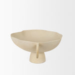 Nora Bowl Large White Cliff Studio Bowls and Trays