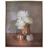 Peonies in Copper Artwork White Cliff Studio Still Life