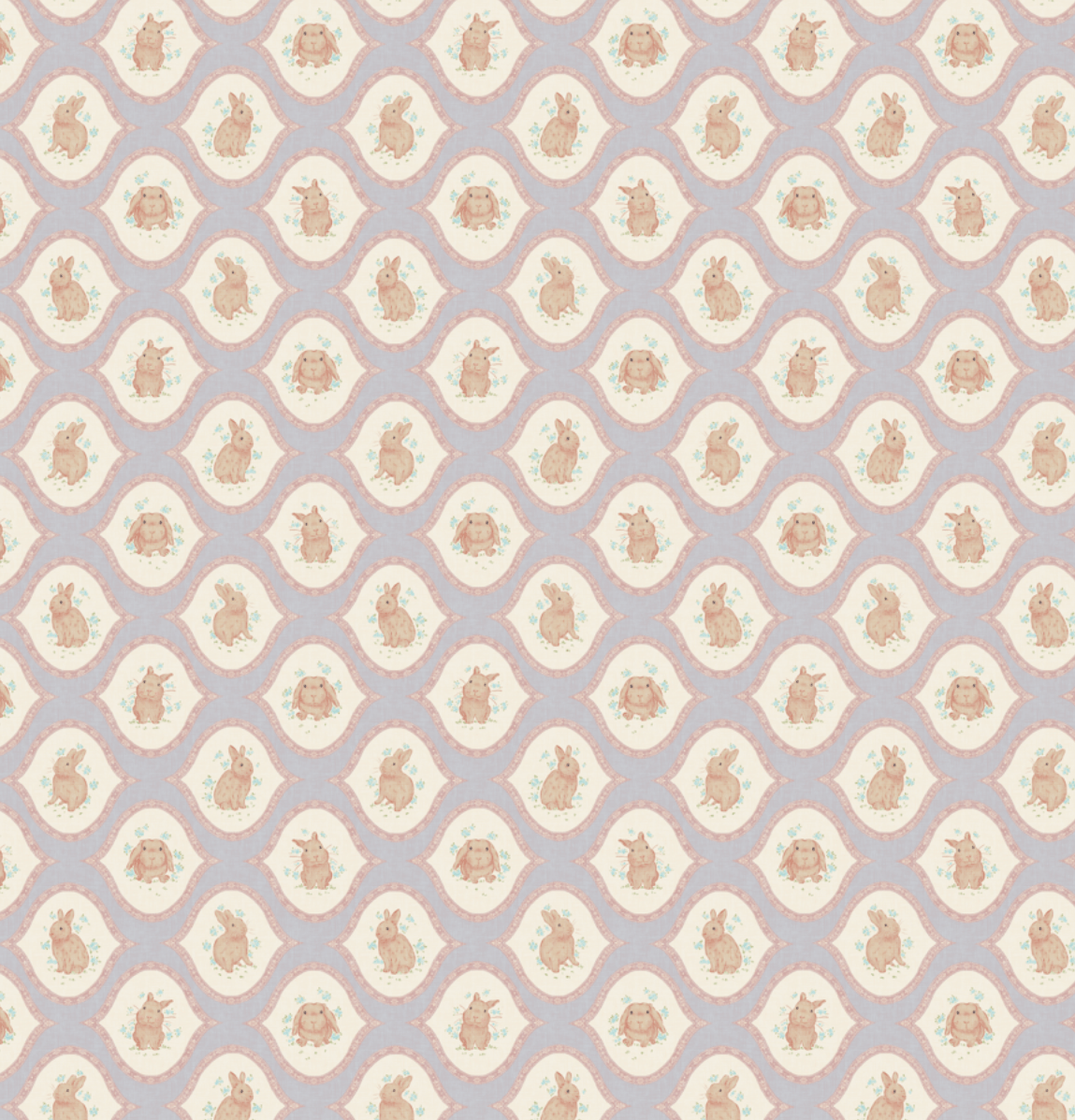 Poppie Wallpaper by Niranjana Mani Design