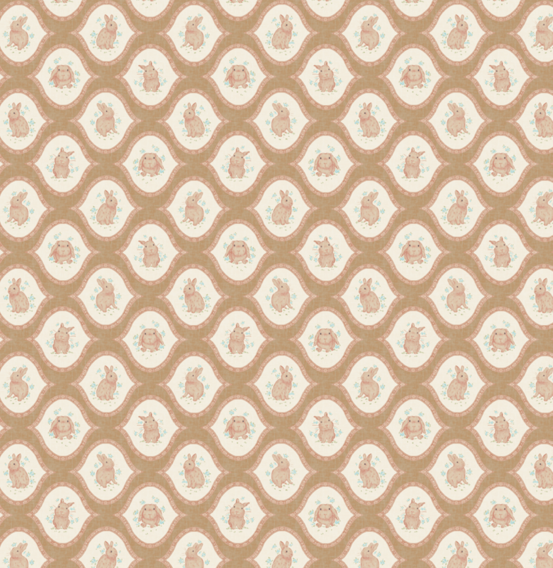Poppie Wallpaper by Niranjana Mani Design