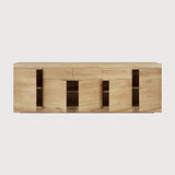 Burger Solid Oak Wood Sideboard / Buffet Cabinet