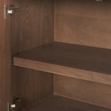 Rowan Slatted Varenna Sideboard White Cliff Studio Buffets and Sideboards