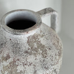 Siena Handmade Concrete Vase - Cream Minimalist 10" x 14" White Cliff Studio Vases and Jars