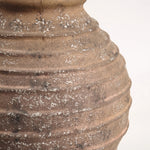 Sol Vase - Dark Brown Ceramic Decorative Vessel 14.5" x 16" White Cliff Studio Vases and Jars