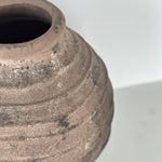 Sol Vase - Dark Brown Ceramic Decorative Vessel 14.5" x 16" White Cliff Studio Vases and Jars