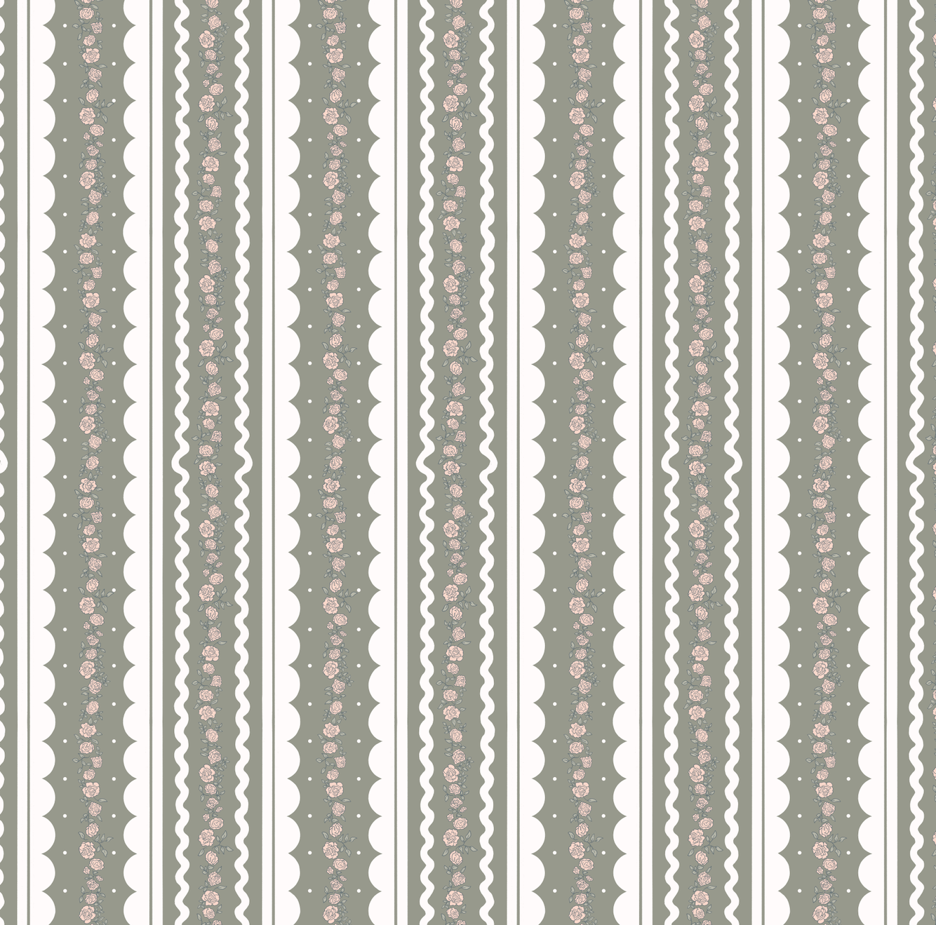 Solana Wallpaper by Painted Hawk Design