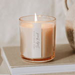 Sunday Brunch Soy Candle - Tinted Glass Jar - 12 oz White Cliff Studio Candles and Candle Accessories