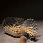 Voltaire Hand - Blown Glass Match Cloche - 120 Matches Display White Cliff Studio Candles and Candle Accessories