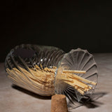 Voltaire Hand - Blown Glass Match Cloche - 120 Matches Display White Cliff Studio Candles and Candle Accessories