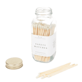 White Tip Safety Matches - 60 Count, 3.75" White Cliff Studio Candles and Candle Accessories