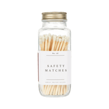 White Tip Safety Matches - 60 Count, 3.75" White Cliff Studio Candles and Candle Accessories