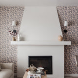 Windermere Wallpaper by Aubrey Fairchild White Cliff Studio Florals and Botanicals