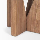 Wyatt Stool White Cliff Studio Poufs and Ottomans