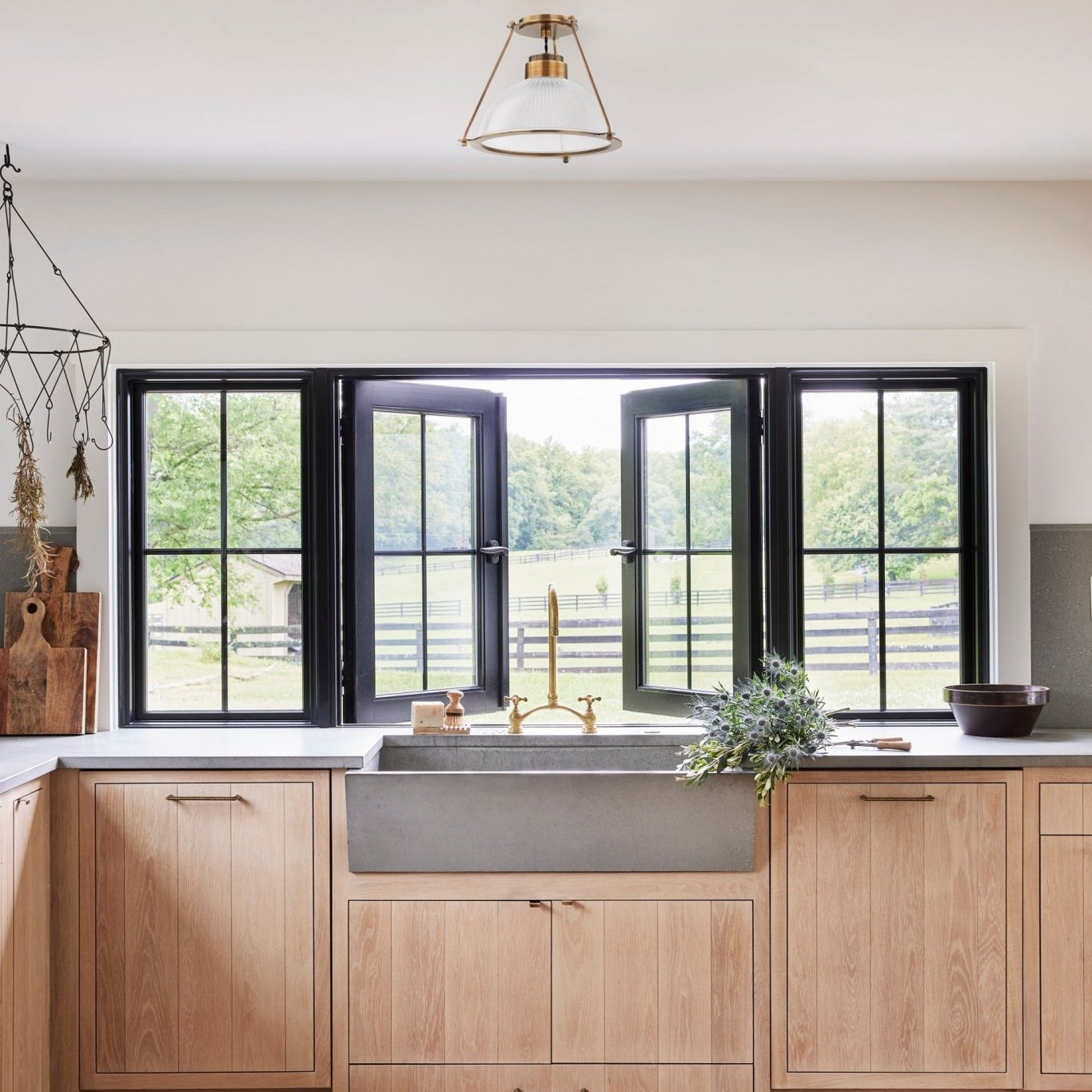 NEW - Ceiling/ Flushmount Lighting - White Cliff Studio