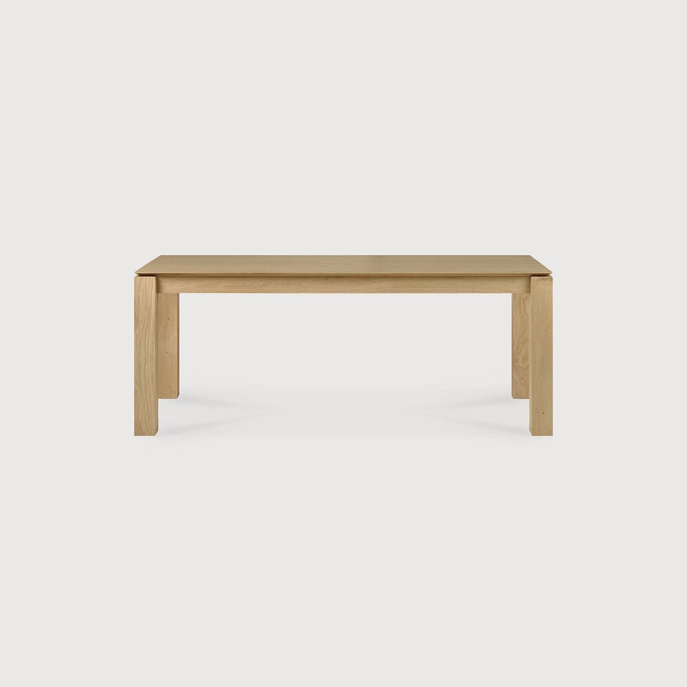 Slice Oak Wood Dining Table (4 Sizes)