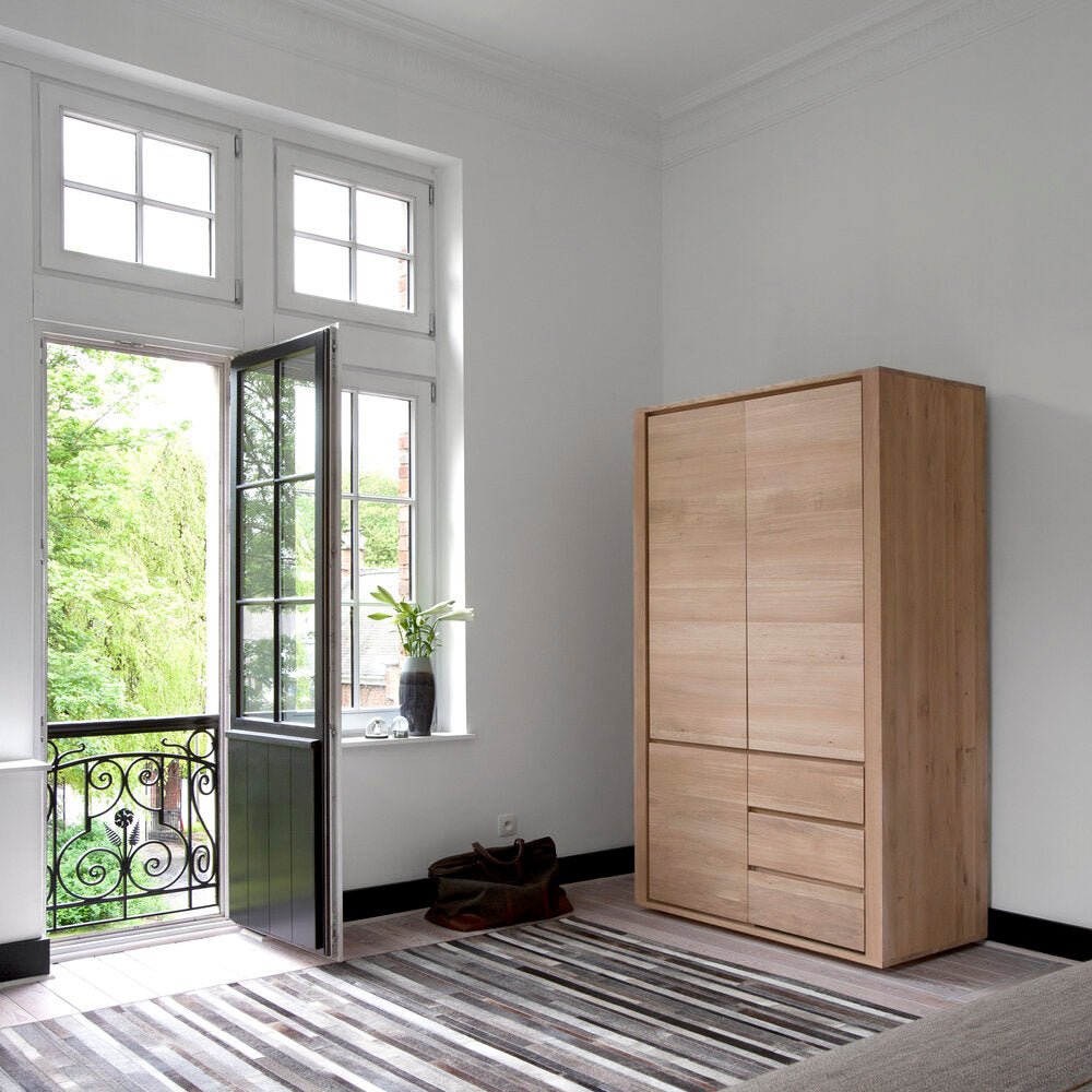 Shadow Oak Armoire Dresser