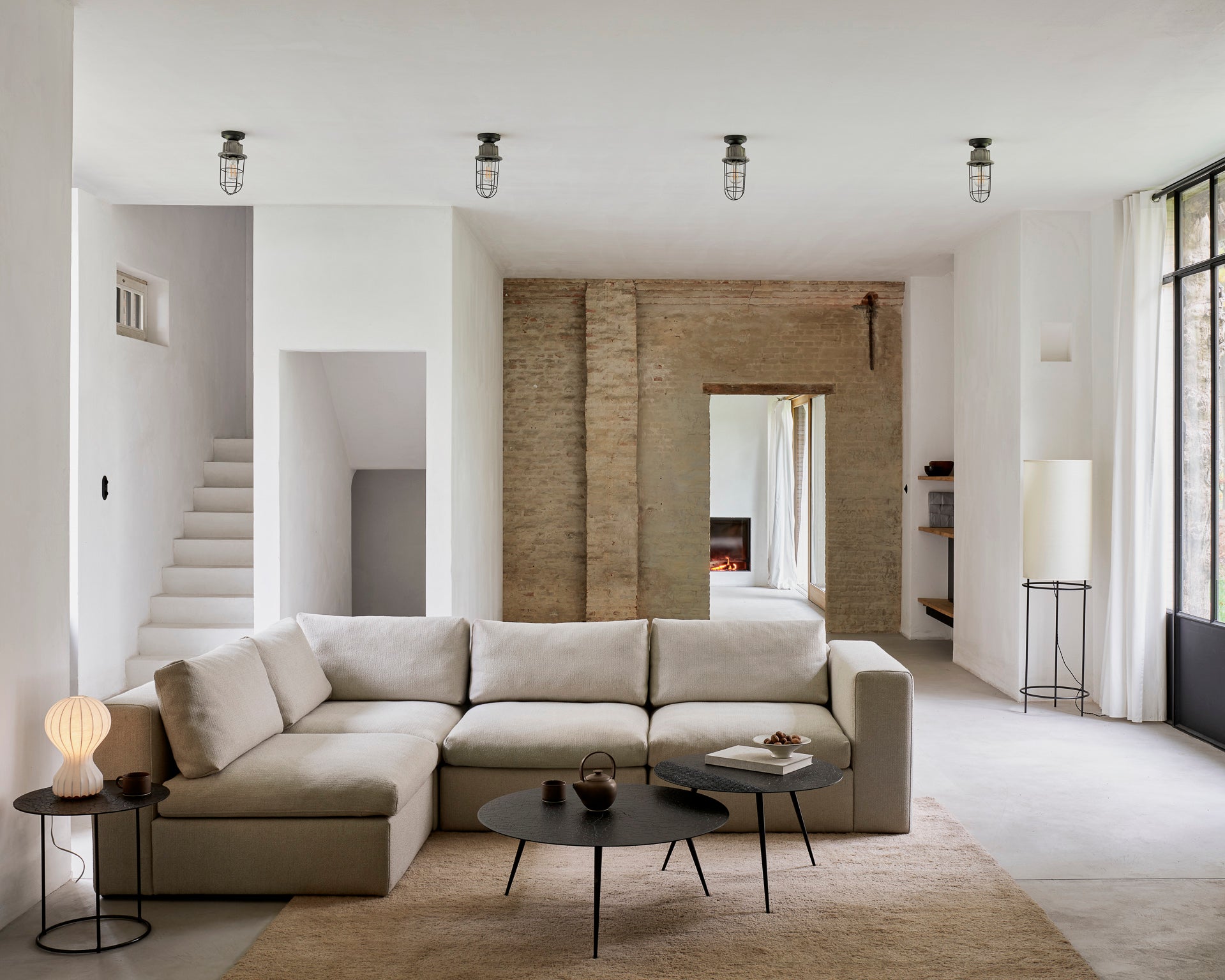 Mellow Modular Sofa in Off - White White Cliff Studio Sofas and Sectionals