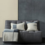 Urban Color Block Throw Blanket