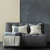 Urban Color Block Throw Blanket