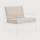 Jack outdoor lounge chair cushion set - Natural fabric