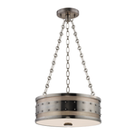 Hudson Valley Lighting Gaines Pendant in Historic Nickel - Detail Close-Up