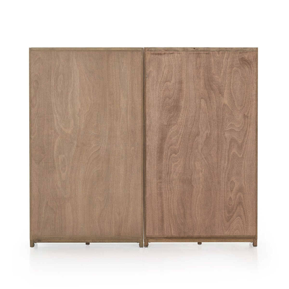 Flotté Oak Double Bookcase / Display Cabinet