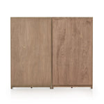 Flotté Oak Double Bookcase / Display Cabinet