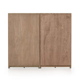 Flotté Oak Double Bookcase / Display Cabinet