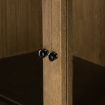 Flotté Oak Double Bookcase / Display Cabinet