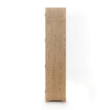 Flotté Oak Double Bookcase / Display Cabinet