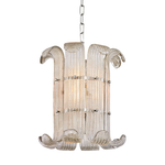 Hudson Valley Lighting Brasher Pendant in Polished Nickel - Alternate Angle