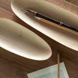Thin Sycamore Wood Oval Boards Set