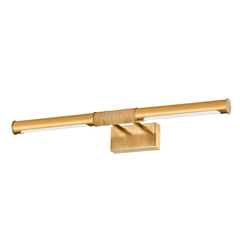 Lakewood Picture Light in Aged Brass, Large