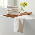 4 Pack Cotton Bath Towels - Kasper Collection White Cliff Studio Towels