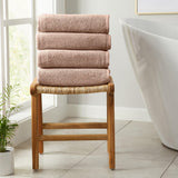 4 Pack Cotton Bath Towels - Kasper Collection White Cliff Studio Towels