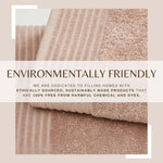4 Pack Cotton Bath Towels - Kasper Collection White Cliff Studio Towels
