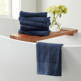 4 Pack Cotton Bath Towels - Kasper Collection White Cliff Studio Towels