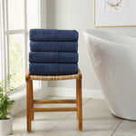 4 Pack Cotton Bath Towels - Kasper Collection White Cliff Studio Towels