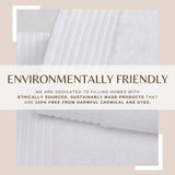 4 Pack Cotton Bath Towels - Kasper Collection White Cliff Studio Towels