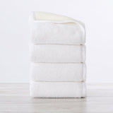 4 Pack Two-Toned Hand Towel - Vanessa Collection White Cliff Studio Towels
