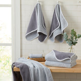 4 Pack Two-Toned Hand Towel - Vanessa Collection White Cliff Studio Towels